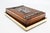 Wooden Notepad Holder with Silver Applications, in Good conditions.