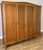 Vintage French Louis XVI Style Wardrobe in Oak For Sale - Image 4 of 11
