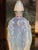 Beautiful antique French Sabino Art Glass perfume bottle with women around the surface.