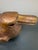 Mid 20th Century Hand-Carved Wooden Duck Covered Box With Gold Leaf Decoration For Sale - Image 4 of 9