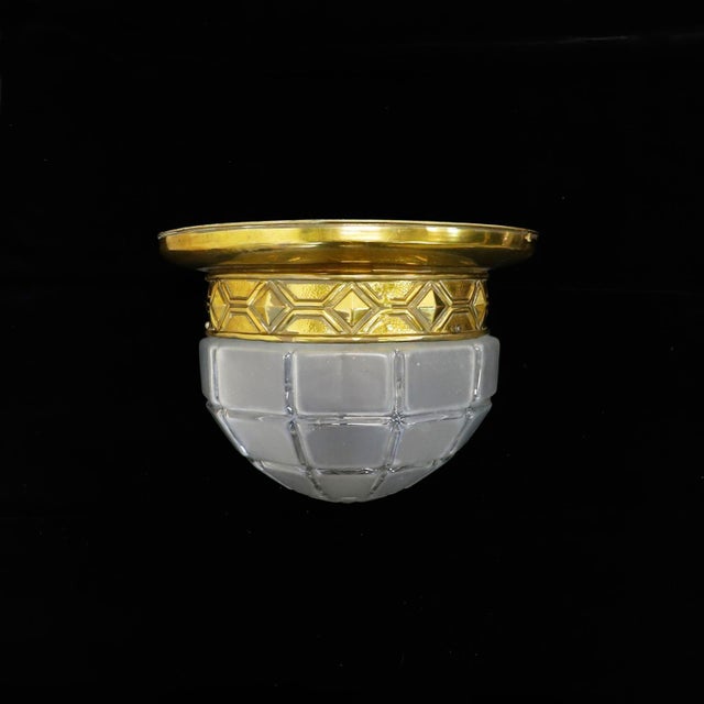 Art Deco 1930s Art Deco Ceiling Light For Sale - Image 3 of 5