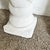 Regency White Plaster Columns Pedestals - a Pair For Sale - Image 9 of 9