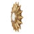 Vintage Sunburst Mirror in Gold Leaf Resin, 1960s For Sale - Image 10 of 18