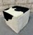 Black A Pair of Late 20th Century Cow Hide Ottomans/ Footstools. For Sale - Image 8 of 12