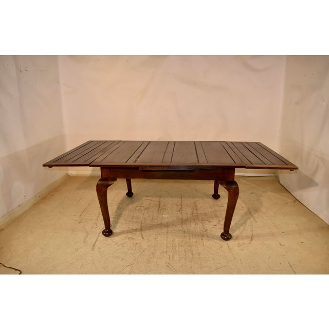 Edwardian Mahogany Draw Leaf Table, Circa 1900 For Sale In Greensboro - Image 6 of 10