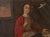 19th Century Spanish Colonial Cuzco School Paintings, John the Baptist & Death of Joseph - Set of 2 For Sale - Image 10 of 13
