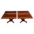 Two Part Rosewood Two Pedestals Dining Table Game Table - a Pair For Sale - Image 13 of 13