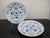 Royal Copenhagen Denmark Plain Blue Fluted 7 5/8" Salad Plate 179 Pair For Sale In Portland, OR - Image 6 of 7