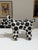 Ivory Debbie Edgers Sturges Abstract Papier-Mâché Dog Sculpture For Sale - Image 8 of 10
