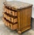 1990s Thomasville “Hills of Tuscany” Three Drawer Stone Top Chest / Nightstand For Sale - Image 5 of 12