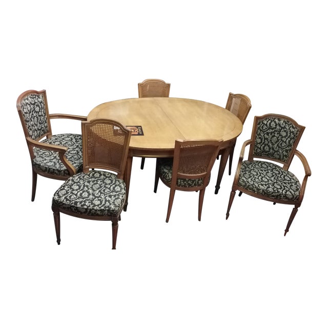 Mid Century Modern Karges Dining Set 7 Pieces Chairish