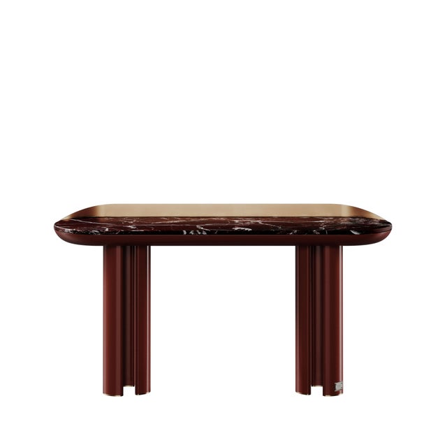 Metal Beverly Console Table by Porus Studio For Sale - Image 7 of 18