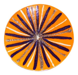 Vintage POOLE Mid Century Art Plate