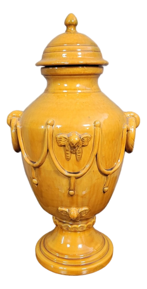Large Glazed Ceramic Vase