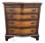 English Bow Front Chest of Drawers For Sale