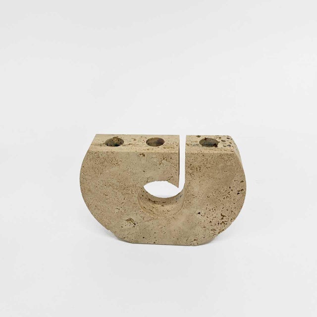 Candelabra by Marble Art, Italy 1970s For Sale In Philadelphia - Image 6 of 6