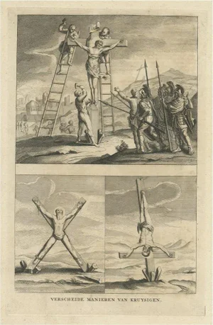 Various Ways of Crucifixion, 1731, Paper