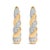 A modern heirloom with a daring heartbeat, these sculptural rope hoops braid light and shadow into a hypnotic spiral....