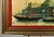 A warm Italian cityscape view with several vessels on the water. Artist signed lower left A. Apostoli for the Italian...