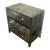 MadeGoods Dresser — Hand-Applied Marbled Lacquer, Hand-Painted Ceramic Knobs, Attributed For Sale