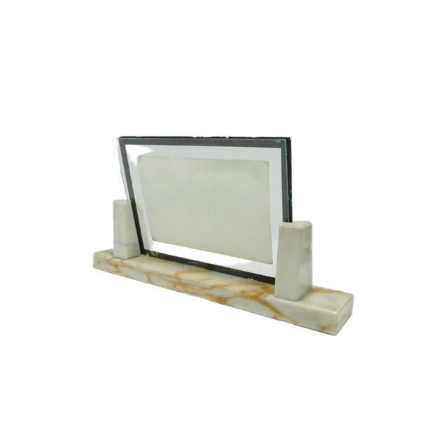 Art Deco Stone Frame, Belgium, 1930s For Sale - Image 4 of 7