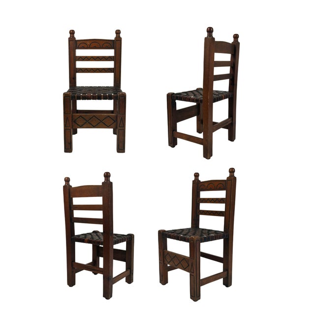 Vintage Chairs by Casa Valenti, 1960s, Set of 4 For Sale - Image 10 of 10