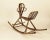 Wicker Rocking Horse, 1950s For Sale - Image 9 of 11