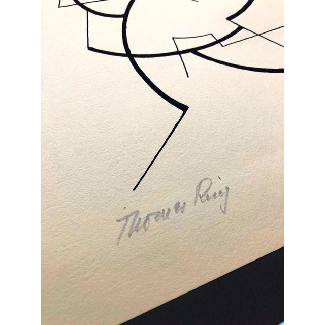 Thomas Ring, Construction, 1921, Paper For Sale - Image 6 of 6