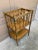 1960s 1960s French Country Painted Canterbury Book Stand With Floral Detail For Sale - Image 5 of 14