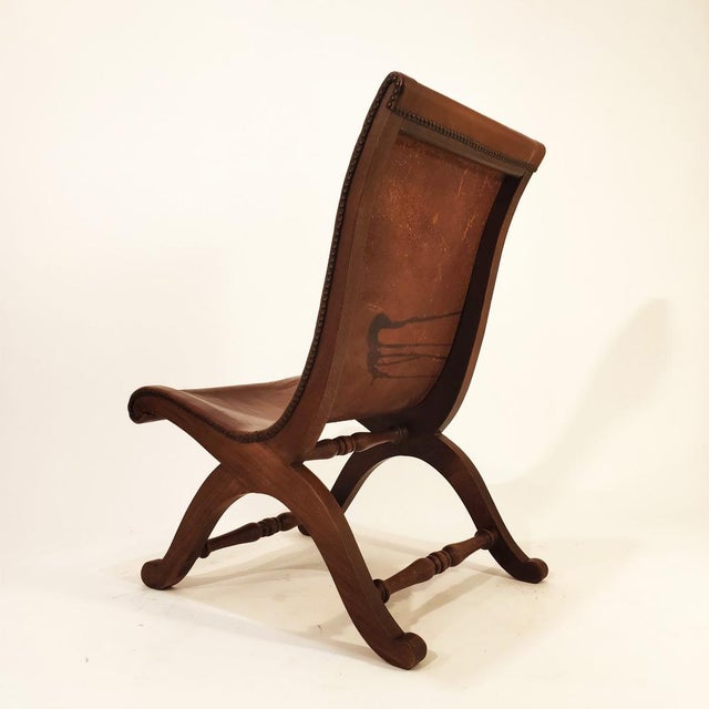 Spanish Side Chair by Pierre Lottier for Valenti, 1950s For Sale - Image 6 of 13