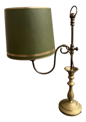 Antique Table Lamp in Brass