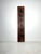 Vertical wooden double-sided sign from Japan, Meiji-era (明治時代) The wood is very dark and features the same text along both...