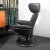 Animal Skin "Jazz" Adjustable Leather Recliner and Ottoman Set by Ekornes For Sale - Image 7 of 10