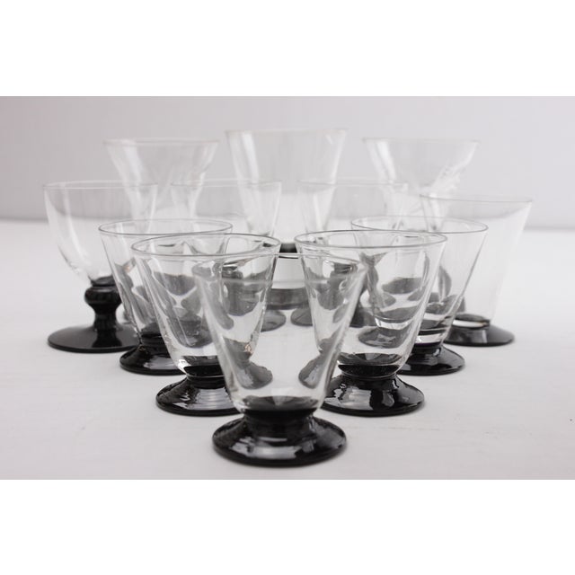 Black Foot Petite Stemware Set of 12 Chairish