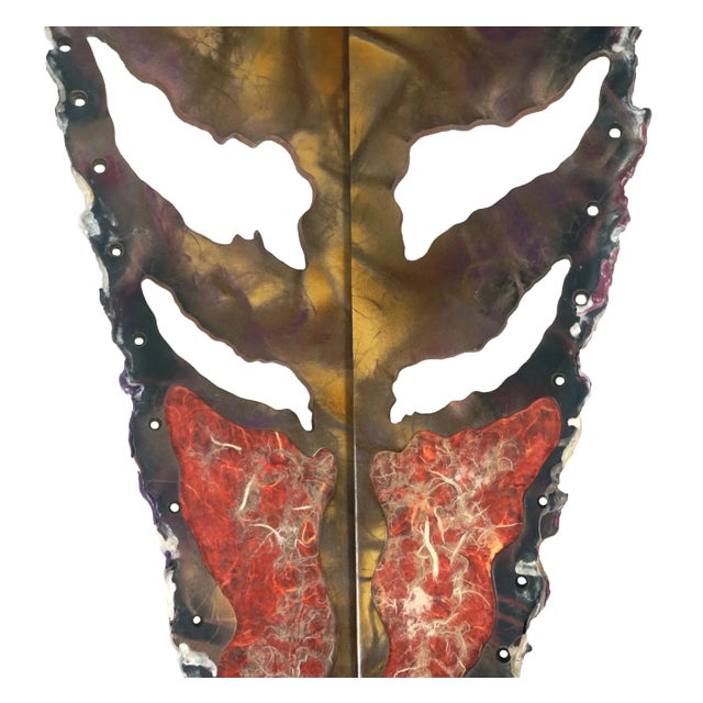 Abstract Hanging Sculpture - Triangles With Organic Edges by Mickey "Kano" Kane For Sale - Image 4 of 8