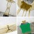 1960s Mid-Century Modern Table Lamp Brass Looped Tube Black Base White Drum Shade For Sale - Image 10 of 13