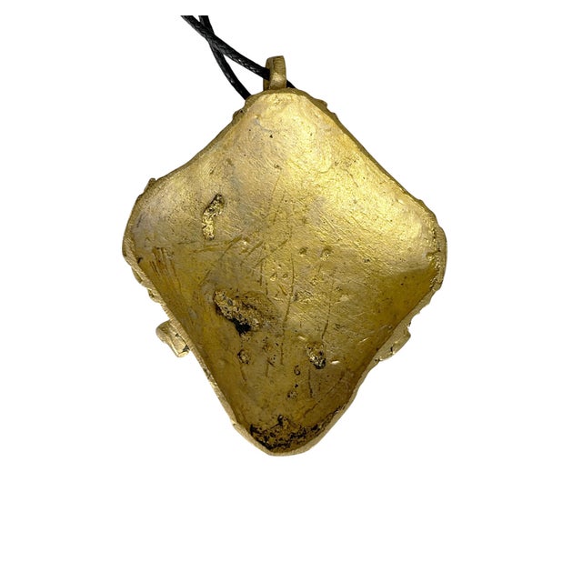 African Baule Gold Weight Passport/Pendant Bronze Mask For Sale In New York - Image 6 of 6