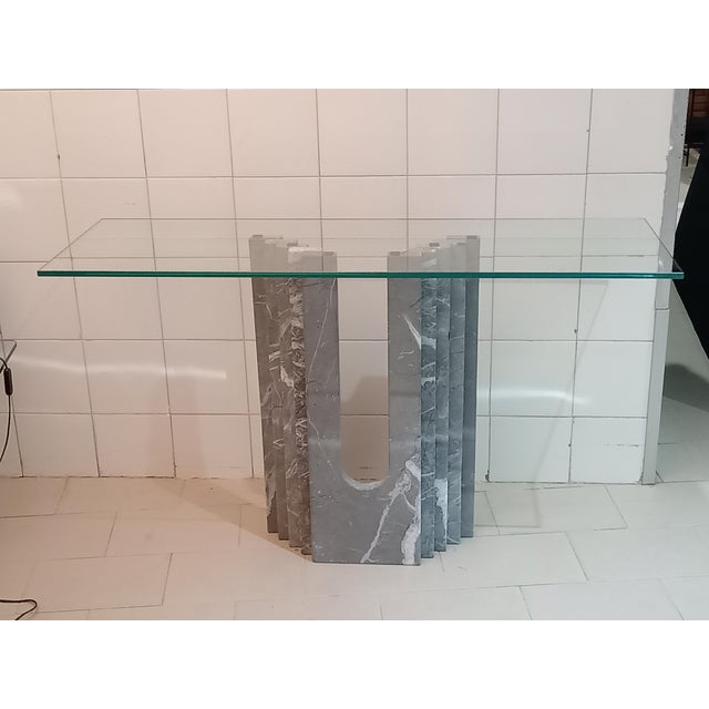 Marble Console Table from Cattelan Italia, 1975 For Sale - Image 3 of 6