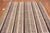 Modern Modern Room Size Striped Black White Color Contemporary Area Rug For Sale - Image 3 of 7