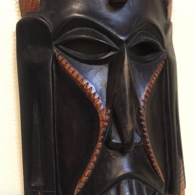 Kenyan Carved Mask Chairish