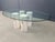 Glass Vintage Travertine and Glass Coffee Table, 1970s For Sale - Image 7 of 17