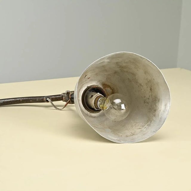 Modern Typ 113 Clamp Lamp by Curt Fischer for Midgard, 1930 For Sale - Image 3 of 13