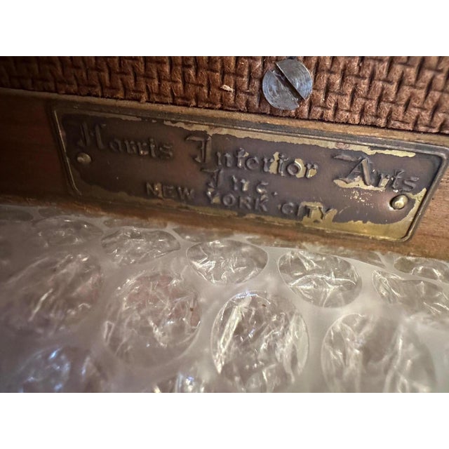 Large Gilded Mirror With Ornate Top For Sale - Image 9 of 10