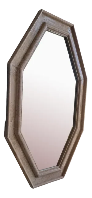 Mirror in Polished Yellow Istria Marble by Archille Grassi