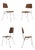 Vintage Chairs by Antoni De Moragas, 1950s, Set of 4 For Sale