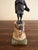 English Grand Tour Style Classical Figure in Brass on Marble Base, Neoclassical Sculpture For Sale - Image 3 of 10