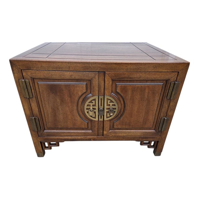 Vintage Century Furniture End Table Commode Raymond K Sabota Cathay Collection For Sale