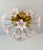 Murano Style Flush Mount Light Pink Flower Ceiling Light Glass Chandelier For Sale - Image 12 of 14