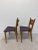 1950s Edmund J Spence Cane Back Leather Dining or Side Chairs For Sale - Image 5 of 13