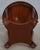 Kindel Round Mahogany Inlaid End Table For Sale - Image 12 of 13